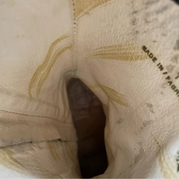 Eject Blue Leather Women’s Boot  in US 6 or EU 36 Made in Portugal - Picture 10 of 14